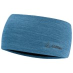 Löffler - Merino Wool Headband Wide - Stirnband Gr One Size blau