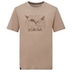 Salewa - Eagle Geometric T-Shirt - Funktionsshirt Gr 48 beige