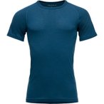DEVOLD Lauparen Merino 190 Base Tee Man - Funktionsshirt XL flood
