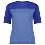 Mons Royale - Women's Diversion Merino Bike Jersey S/S - Radtrikot Gr XS blau