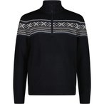 CMP Knitted  Herren  Pullover schwarz Größe L Trekking  Winddicht