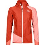 Ortovox Col Becchei  Damen  Softshelljacke rot Größe M Skitour  Hautfreundlich