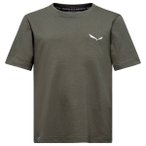 Salewa - Kid's Graphic T-Shirt - T-Shirt Gr 128 braun