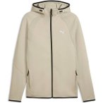 PUMA Herren Jacke EVOSTRIPE FZ Hoodie DK, Größe M in Grau