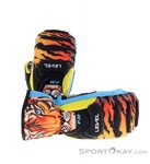 Level SQ CF Mitten Kinder Skihandschuhe-Orange-4