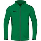 JAKO Herren Trainingsjacke Challenge mit Kapuze, Größe M in Grün