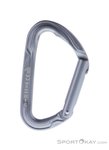 Edelrid Pure Straight Schnappkarabiner-Grau-One Size