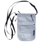 Cocoon - Neckwallet Light - Wertsachenbeutel Gr One Size grau