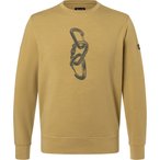 Super.Natural Carabineri Crew  Herren  Pullover braun Größe XL   Hautfreundlic