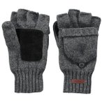 BARTS Herren Strickhandschuhe Haakon, Größe S/M in Grau