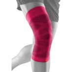 BAUERFEIND Herren Sports Compression Knee Support, Größe S in Pink