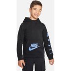 NIKE Kinder Kapuzensweat B NSW SI FLC PO HOODIE BB, Größe S in Schwarz