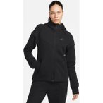 NIKE Damen Unterjacke W NSW TCH FLC WR FZ HDY, Größe L in Schwarz