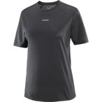 Salomon SHKout Core  Damen  T-Shirts grau Größe S Laufen | Lifestyle  Atmungsa
