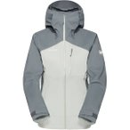 MAMMUT Damen Funktionsjacke Alto Guide HS Hooded Jacket Women, Größe XL in Gra