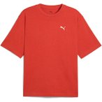 PUMA Herren Shirt WARDROBE ESS Boxy Tee, Größe XS in Rot