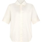 KnowledgeCotton Apparel Satin  Damen  Blusen weiss Größe XS Lifestyle  Hautfre