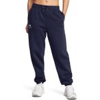 UNDER ARMOUR Damen Sporthose ESSENTIAL FLEECE JOGGERS, Größe XL in Schwarz
