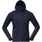 Bergans Rabot Merino Tech   Herren  Wanderjacke blau Größe M Trekking  Elastis