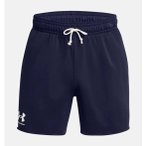 Under Armour Rival Terry 6in Short Herren ( Dunkelblau XL Größe,)