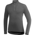 Woolpower POLO-Hemd 200 - Merino M grey