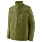 Patagonia - Houdini Stash 1/2 Zip P/O - Windjacke Gr M oliv
