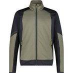 CMP  Herren  Fleecejacke oliv Größe L Trekking Elastisch
