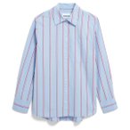 ARMEDANGELS - Women's Stripe Loose Shirt Blouse - Bluse Gr XS blau
