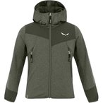 Salewa Agner Melange   Kinder  Fleecejacke oliv Größe 140 Trekking  Isolierend