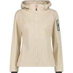 CMP Light Softshell  Damen  Softshelljacke beige Größe L Trekking  Wasserabwei