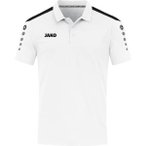 JAKO Herren Polo Polo Power, Größe S in Weiß