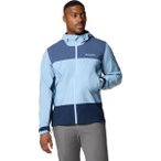 COLUMBIA Herren Regenjacke Boulder Falls Jacket, Größe XL in Blau