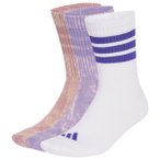 adidas - 3 Stripes Cushioned Crew Stone Wash 3 Pair Pack - Multifunktionssocken 