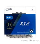 KMC X12 126 Gl. Silver 12-Fach Kette-Silber-One Size