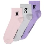On - Logo Sock Mid 3-Pack - Multifunktionssocken 43-46 rosa