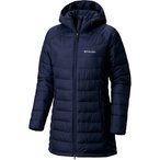 Columbia Powder Lite II Mantel Damen  Winterjacke blau Größe L Trekking  Winda