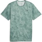 PUMA Herren Shirt M TAD ESSENTIALS AOP TEE, Größe L in Grau