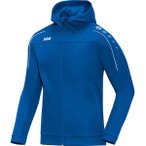 JAKO Damen Kapuzenjacke Classico, Größe 36 in Blau