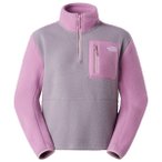 The North Face - Women's Yumiori 1/4 Zip - Fleecepullover Gr L rosa/lila