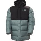 HELLY HANSEN Herren Mantel ACTIVE PUFFY LONG JACKET, Größe L in Grau
