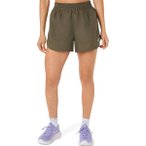ASICS Damen Shorts NAGINO RUN ADJUSTABLE 4IN SHORT, Größe S in Braun