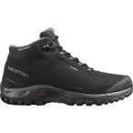 SALOMON Herren Outdoorschuhe (Mid) SHELTER CS WP, Größe 42 ⅔ in Schwarz
