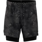adidas Spray Dye 2in1  Herren  Laufhose schwarz Größe S Laufen | Trailrunning 