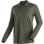 Maier Sports Ulrich Polo  Herren  Longsleeves gruen Größe L Trekking  Elastisc