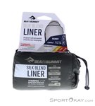 Sea to Summit Silk Blend Compact Hüttenschlafsack/Inlett-Hell-Grau-One Size