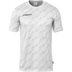 UHLSPORT Trainings-T-Shirt Progressive 28, Größe XXL in Weiß