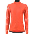 LÖFFLER Damen Hemd W BIKE L/S JERSEY TORI MID, Größe 42 in Rot