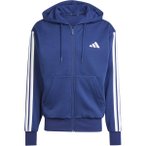 ADIDAS Herren Kapuzensweat Essentials 3-Streifen, Größe S in Blau