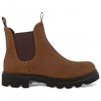 Ecco - Women's Ecco Grainer Leather Cow Oil Nubuck - Freizeitstiefel 36 braun