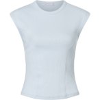 Mandala Damen Ribbed Sport Top (Größe L, weiss)